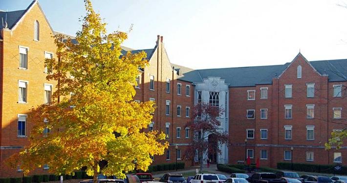 Blount Hall in autumn